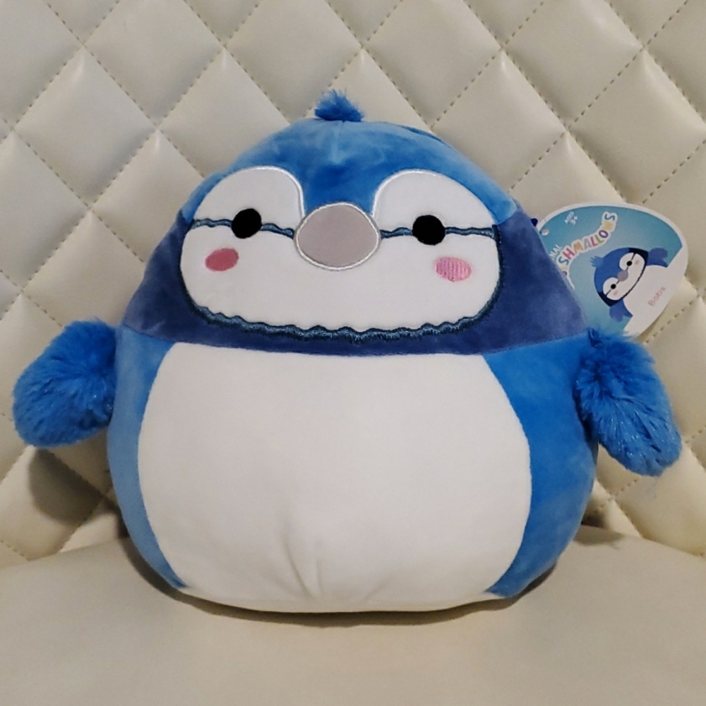 NWT Babs 8in Squishmallow Blue Jay Bird
